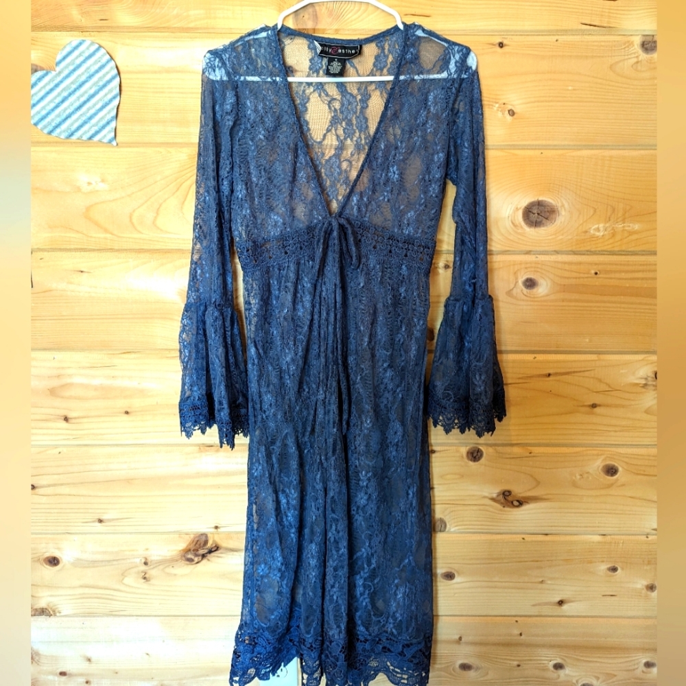 Lace duster